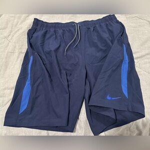 NIKE Swim Trunks Black and Blue RN37763 Men’s 2XL Mesh Lining